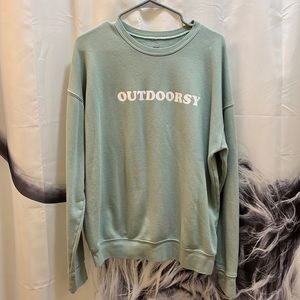 Outdoorsy Crewneck